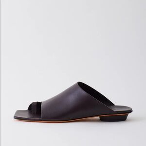 NWT and Box Tibi Gary Sandal in Espresso